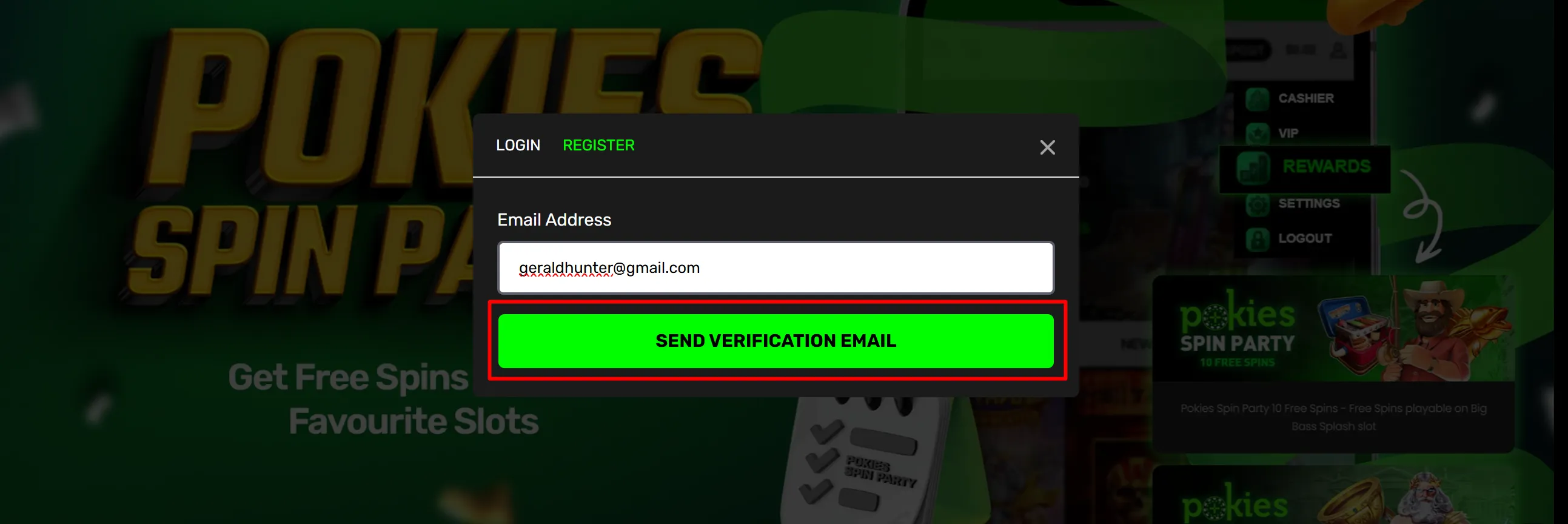 Registration Steps